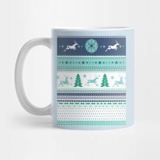 vintage festive reindeer Mug